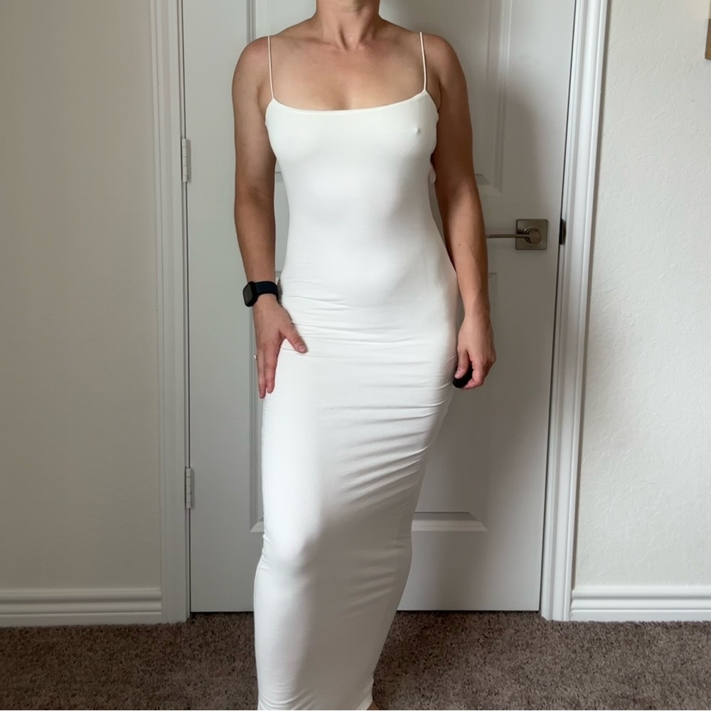 Mura Boutique Backless Maxi Slip Dress